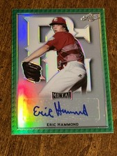 ERIC HAMMOND 2020 Leaf Perfect Game GREEN RAINBOW AUTOGRAPH #4/10 USC GEORGIA
