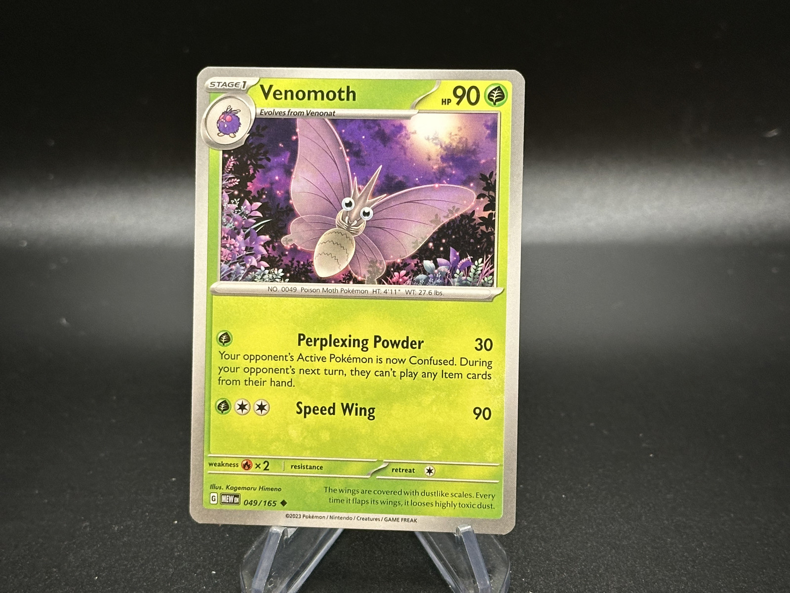 Venomoth - 49/165 Scarlet & Violet 151 - Pokémon TCG