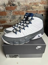 Size 10.5M/12W - Jordan 9 Retro Flint Grey French Blue 2026 HV4794-100 Pre-Own