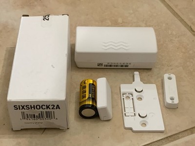 SIXSHOCK2A 3-Zone Wireless Shock Door and Window Sensor For ADT Command Security
