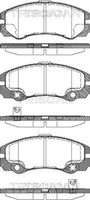 Bremsbelagsatz Scheibenbremse Triscan 8110 24016 FüR Opel Frontera U99 DTI 6B_66