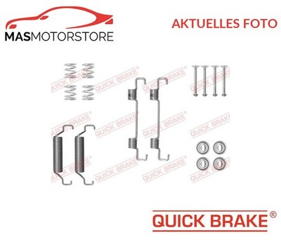 BREMSBACKEN ZUBEHÖRSATZ TROMMELBREMSE QUICK BRAKE 105-0052 A FÜR RENAULT 57KW