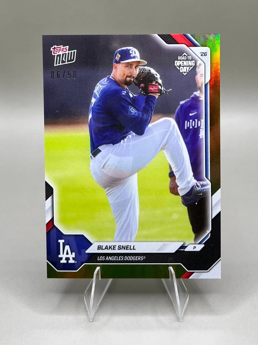Blake Snell Baseball Serial Numbered Sports Trading Cards