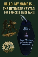 Princess Bride inspired Montoya Keytag