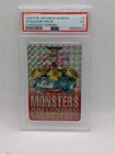 1996 Venusaur #3 Red Prism Carddass Vending Bandai Japanese Pokemon Card PSA 5