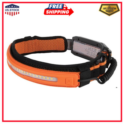 Rechargeable Headlamp, 575 Lumens, Wide-Beam LED, Strap Included