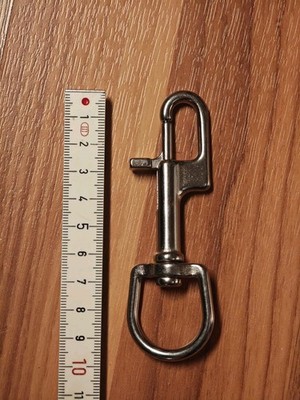Bolt Snap für Finimeter Lampe Zubehör 100 mm Edelstahlkarabiner SS316 Biggrip