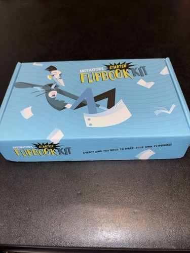 Andymations Starter Flipbook Kit For Creating Animated Flipbooks 2022