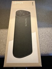 Nuovo altoparlante intelligente wireless Sonos Roam 2 nero ROAM2US1BLK