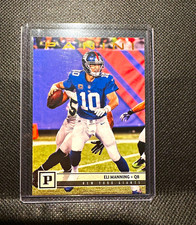 Panini 2018 Eli Manning New York Giants #210 Gold Knight /20 Parallel