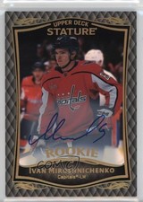 2024-25 Upper Deck Stature 2023-24 Base Rookies Ivan Miroshnichenko #33 Auto 6o3