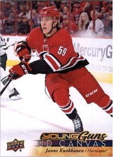 2017-18 Upper Deck Canvas #C113 Janne Kuokkanen YG - HKY