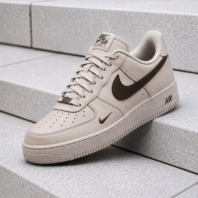 Nike Air Force 1 Low '07 Carbon Fiber Grey Newsprint IV5732-002 Men's Size New