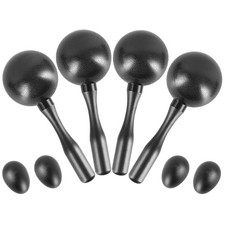 4 Pack Maracas Shaker Rattles Sand Hammer Hand Percussion Rattles for Concerts