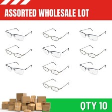 WHOLESALE ASSORTED LOT 10 JAZZ EYEGLASSES optician designer authentic reseller