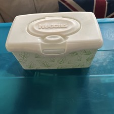 Huggies Baby Wipes Vintage, Empty Container, Pop-Up, Refillable
