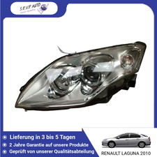 🇩🇪 LINKER SCHEINWERFER ➤ RENAULT LAGUNA III 2007- 260600074R ♻️