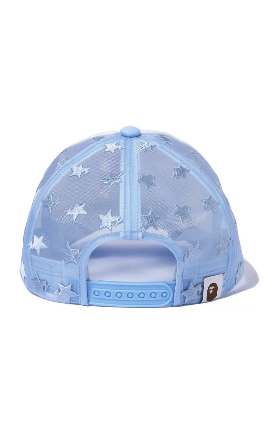 A Bathing Ape Bape Sta All Over Mesh Cap Sax OSFM Very Rare image 3