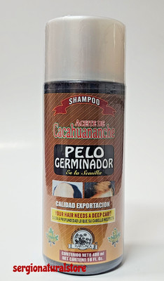 Shampoo Aceite Cacahuananche Growth Promoter Pelo Germinador 16oz Hair Growth