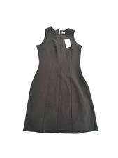 A New Day Women’s Black Sleeveless Dress Size 2 NWT Classic Work Casual Zip-Up