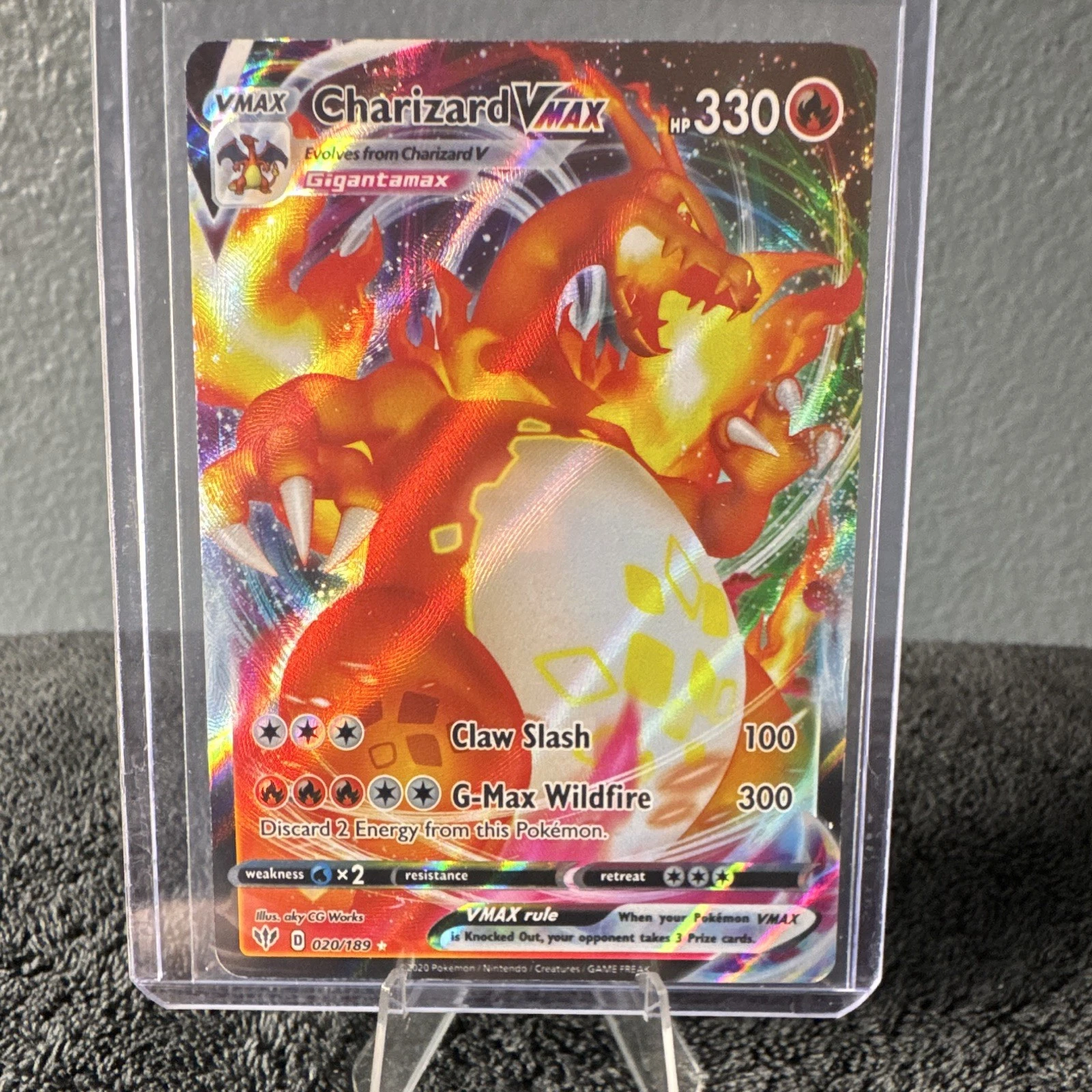 Charizard VMAX 020/189 Darkness Ablaze Holo Ultra Rare English