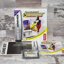Backyard Skateboarding Nintendo GameBoy Advance GBA CIB Complete In Box