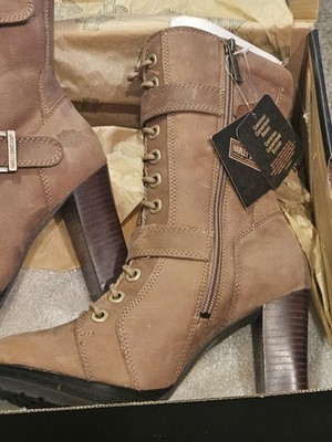 VTG Harley Davson Women's Boots Size 6 Adria Brown