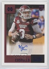 2021 Panini Chronicles Draft Picks Score Rookie Blue 98/99 KJ Costello Auto 0kz8