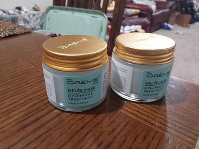 LOT/2 THE CREME SHOP Gelee Mask Hyaluronic Acid Hydrate Overnight Treatment NEW