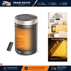 Energy Efficient PTC Ceramic Space Heater with 12H Timer - Safe & Stylish Warmth