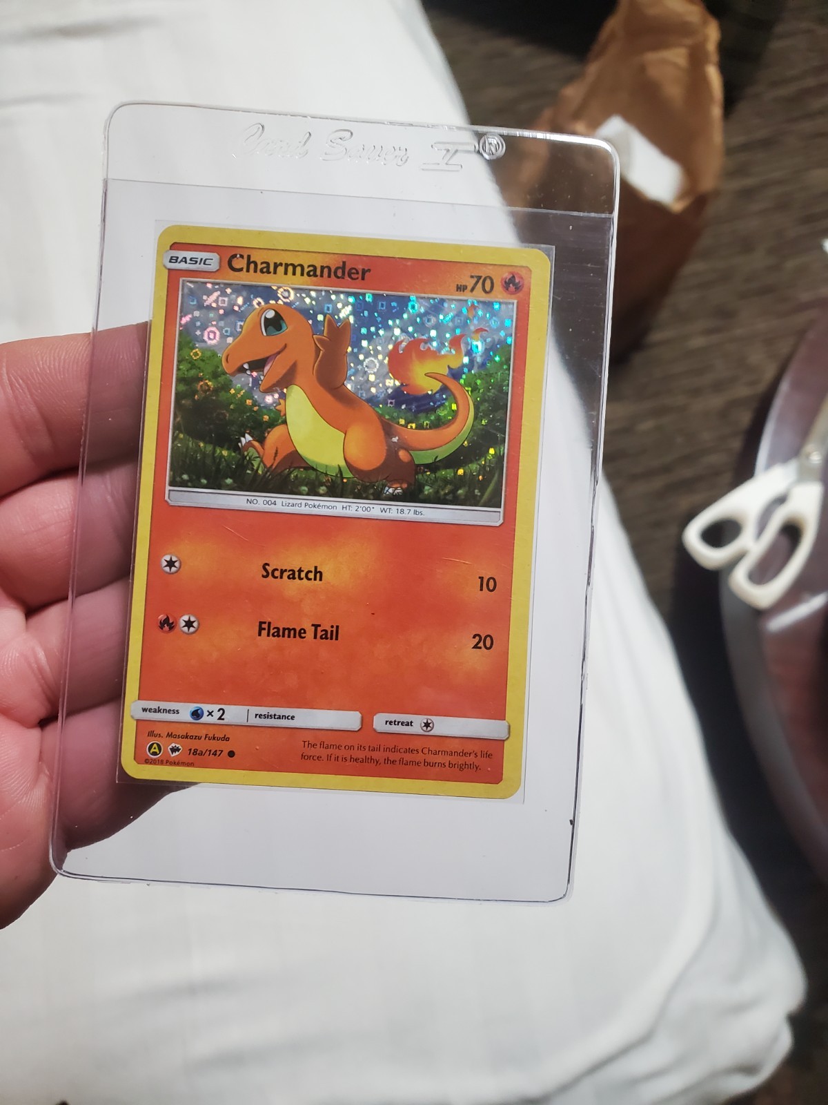 NM Charmander 18a/147 Burning Shadows Holo Rare Alternate Art Promo Pokemon Card