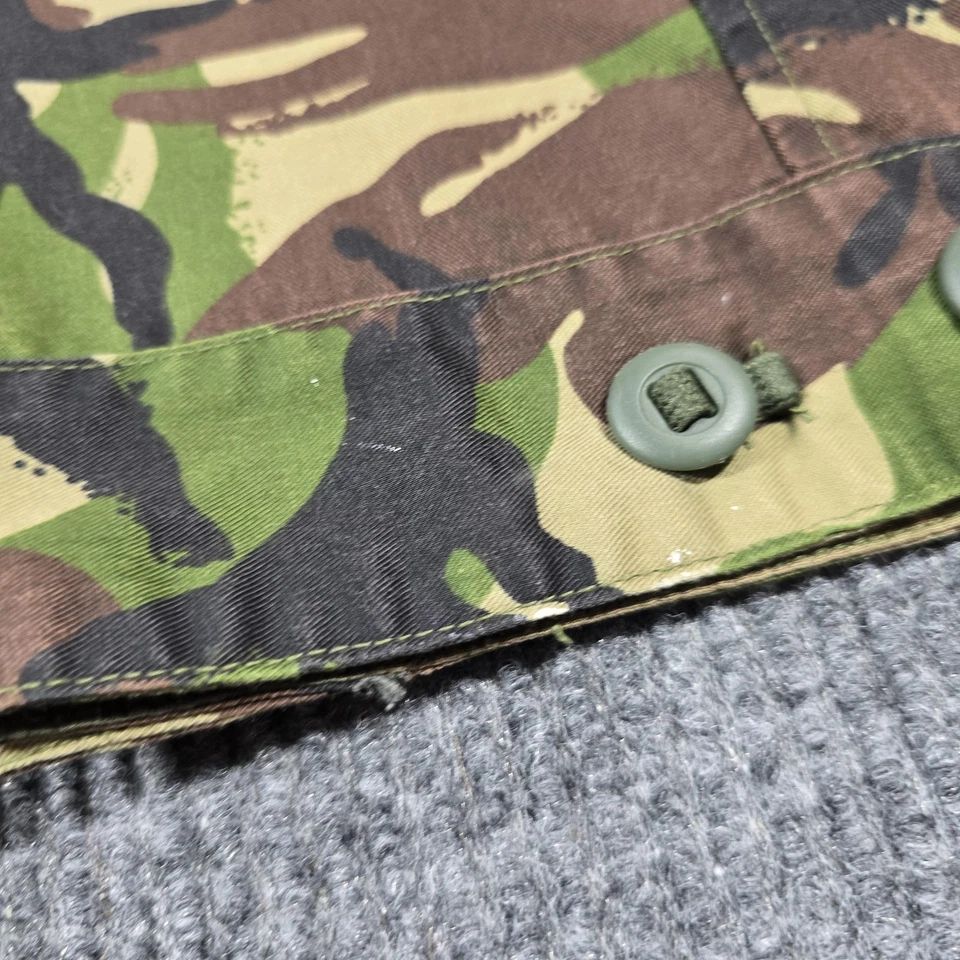 British DPM Camouflage Field Jacket Shirt Mens Large Green Brown Military Camo - Image 4 of 4