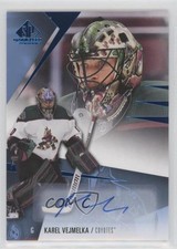2023-24 Upper Deck SP Game Used Auto Karel Vejmelka #19 Auto 00em