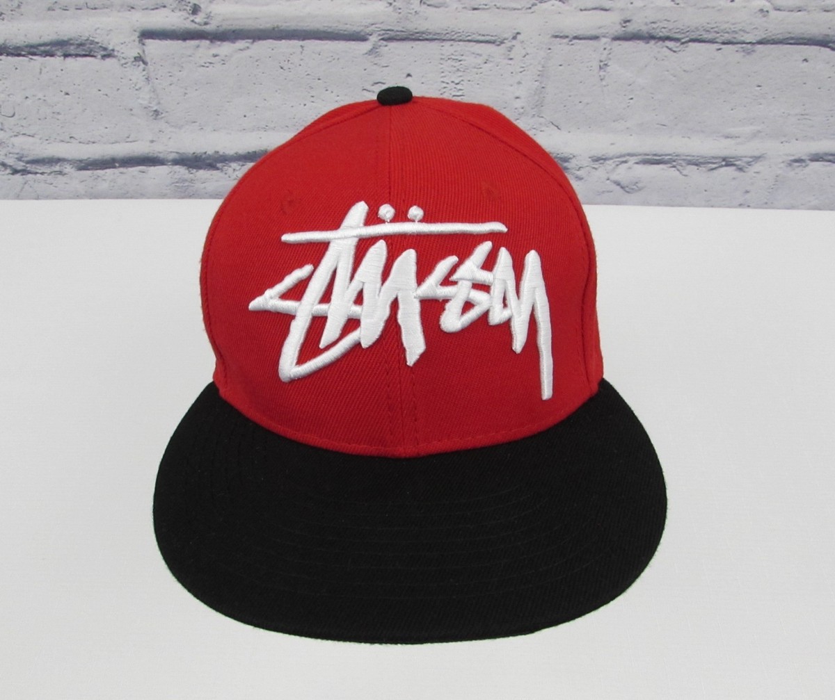 STUSSY Logo Double SS Link LOGO Cap / Adjustable Hat Snapback