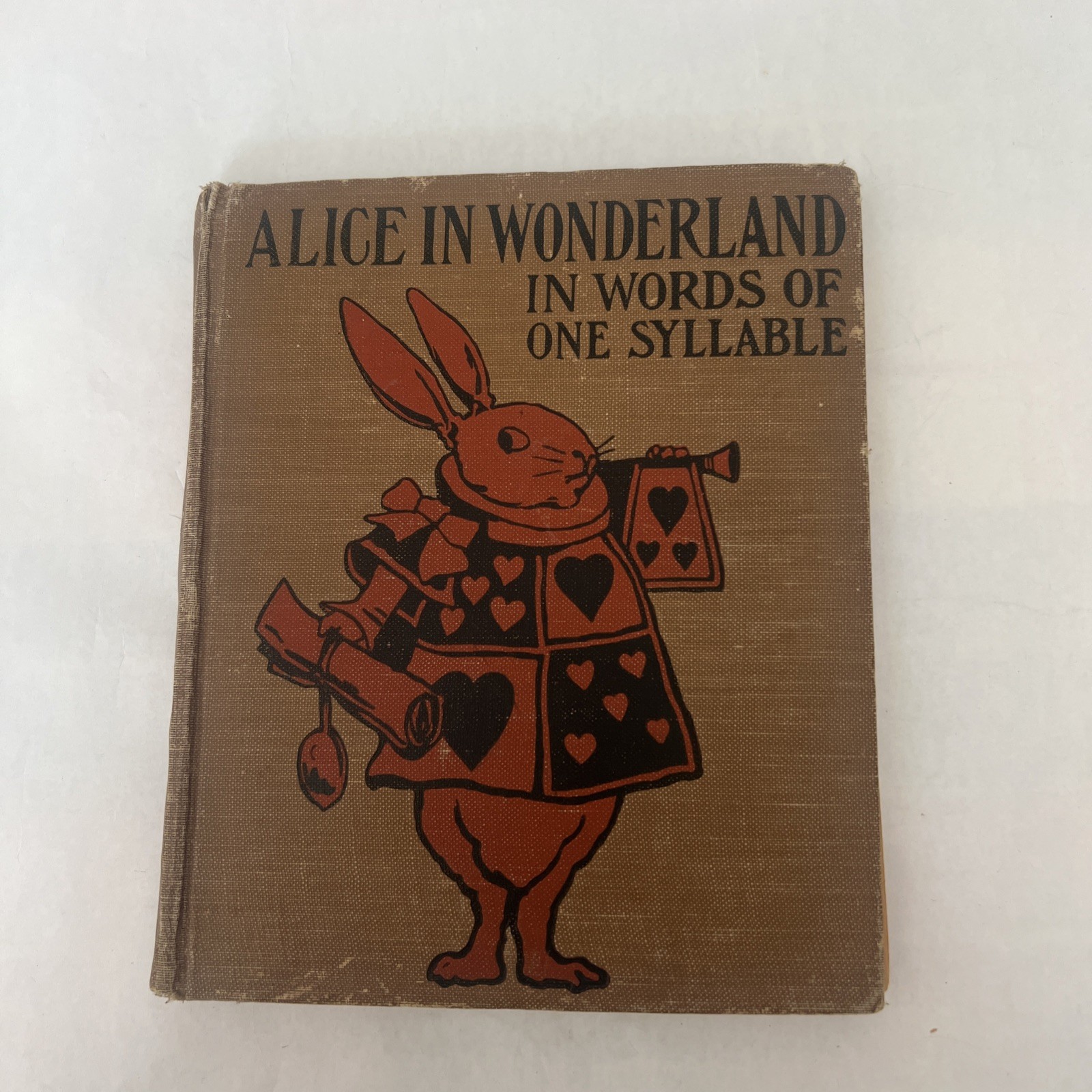 Rare Book Alice In Wonderland In Words Of One Syllable 1908 Illustrated Edition