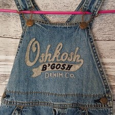 OshKosh B'gosh 2015 Denim Overalls 5T Boys Girls