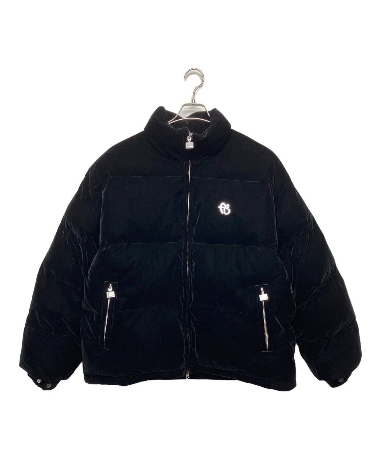 FUBU Puffer Jacket Men's Size L Black image 1