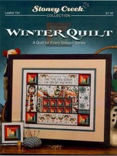 Stoney Creek Cross Stitch Chart book Winter Quilt