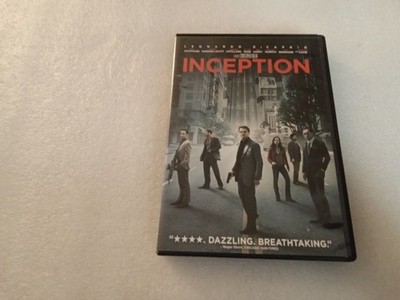 Inception (DVD, 2010) Leonardo DiCaprio. T60 