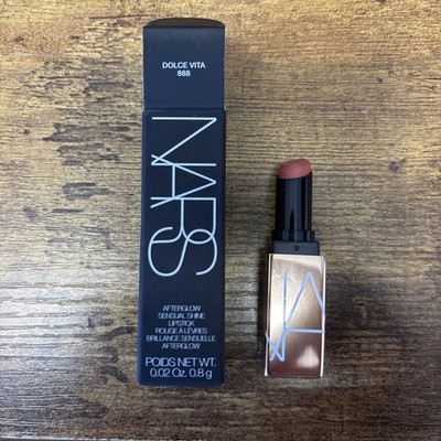 Nars Afterglow Sensual Shine Lipstick Dolce Vita 888 -0.02 oz / 0.08 g  BN