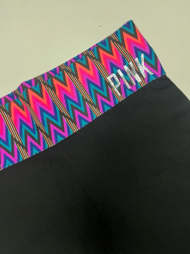 VICTORIA’S SECRET ROSA YOGA LEGGINGS CINTURA NEÓN NUEVO CON ETIQUETA TALLA GRANDE Foto 2 de 4