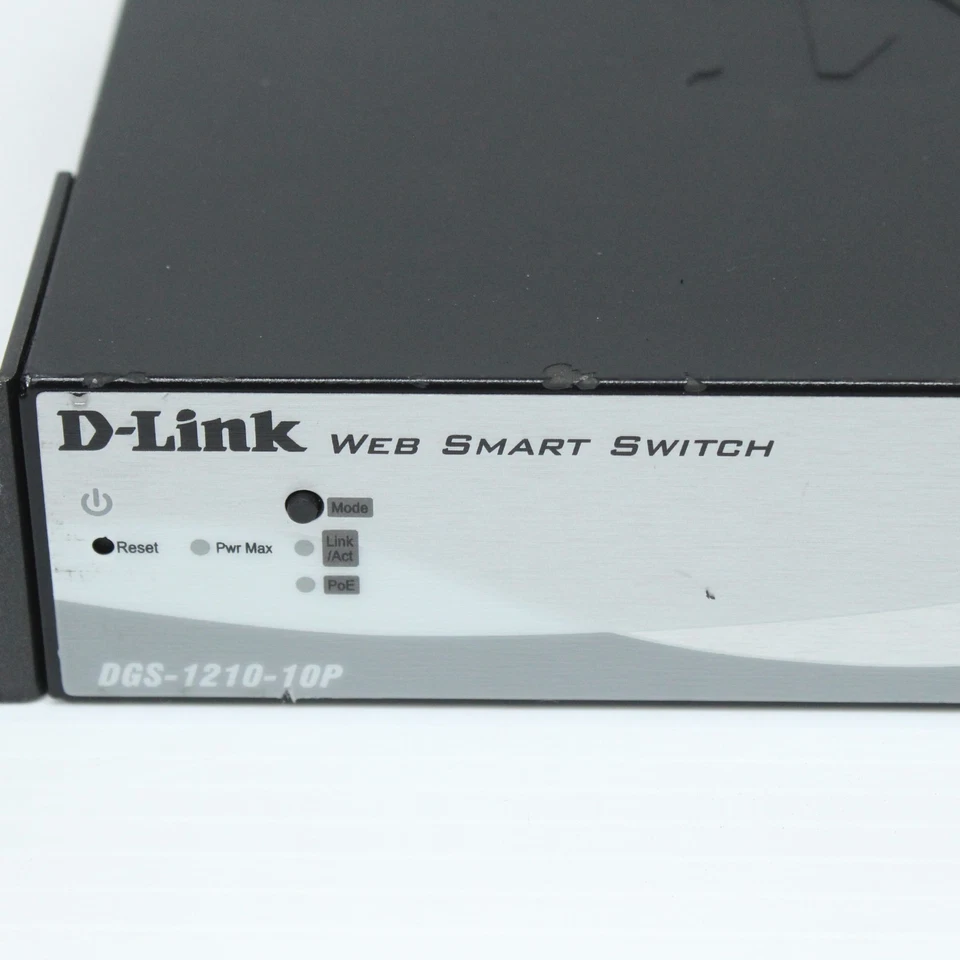 D-Link DGS 1210 10P Web Smart 10 Port PoE Gigabit RJ-45 L2 Network Switch 2x SFP - Image 3 of 4