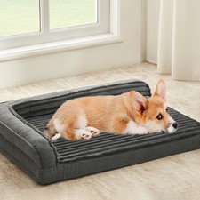 WINDRACING Orthopedic Dog Beds for Medium, Small Dogs, Waterproof Egg Foam Do...