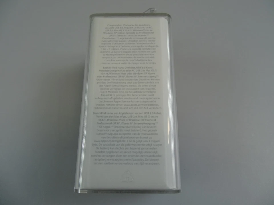 Apple iPod Nano 4.Generation 8GB Schwarz! Neu & OVP! Versiegelt! RAR! Selten! - Bild 4 von 4