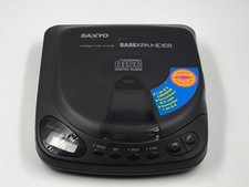 Sanyo CDP-150 CD Player Used Working Black