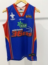 Adelaide 36ers NBL AND1 Blue Home Jersey SMALL