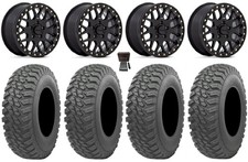Grenade KS235 Bdlk 15" Wheels Bk 33" Mongrel SQ Tires UForce U10 Pro/U10 XL Pro