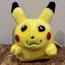 Vintage Fat Pikachu By Tomy Pokemon Plush 8  