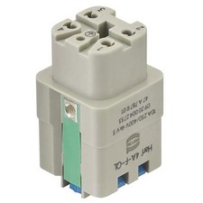 1Pc HARTING ELEKTRONIK INC 09200042733 Rectangular Socket Insert, 4 PE, Siz