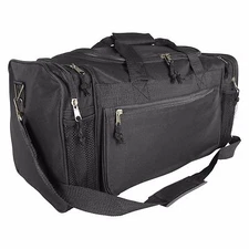 DALIX Brand New Duffle Bag Sports Duffel Bag in Black Gym Bag
